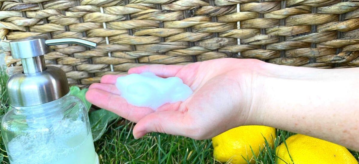 Insanely Simple Homemade Foaming Hand Soap | Non-Toxic