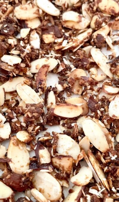 Candied Slivered Almonds with Coconut | Refined Sugar Free